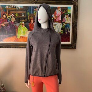 Diadora Long Sleeves Hooded Zip-Up Side Pocket Women's Jacket Sweatshirt